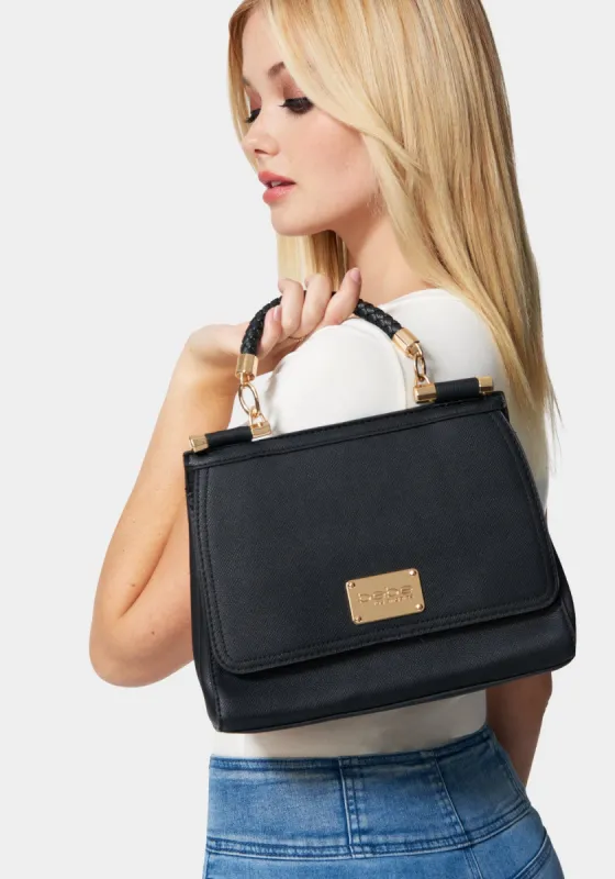 Natalie Top Handle Satchel sold by Bebe