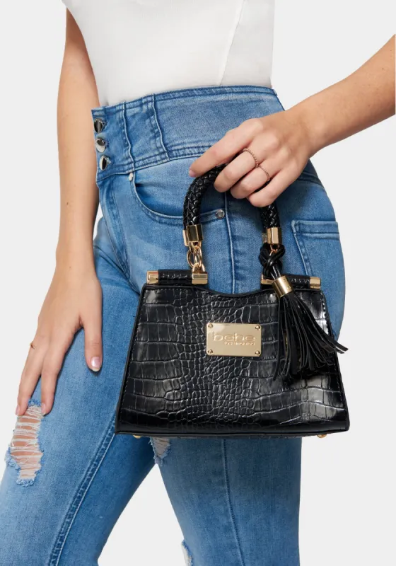 Natalie Mini Croco Crossbody sold by Bebe