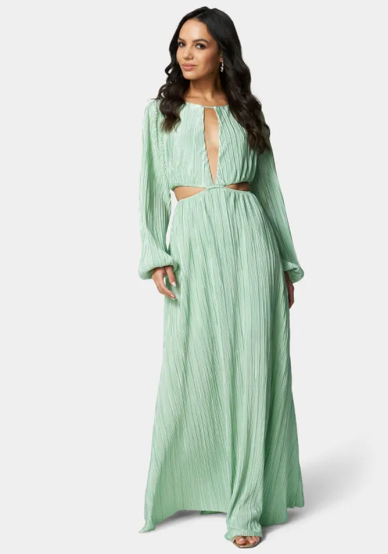 Open Back Cutout Maxi Dress sold by Bebe