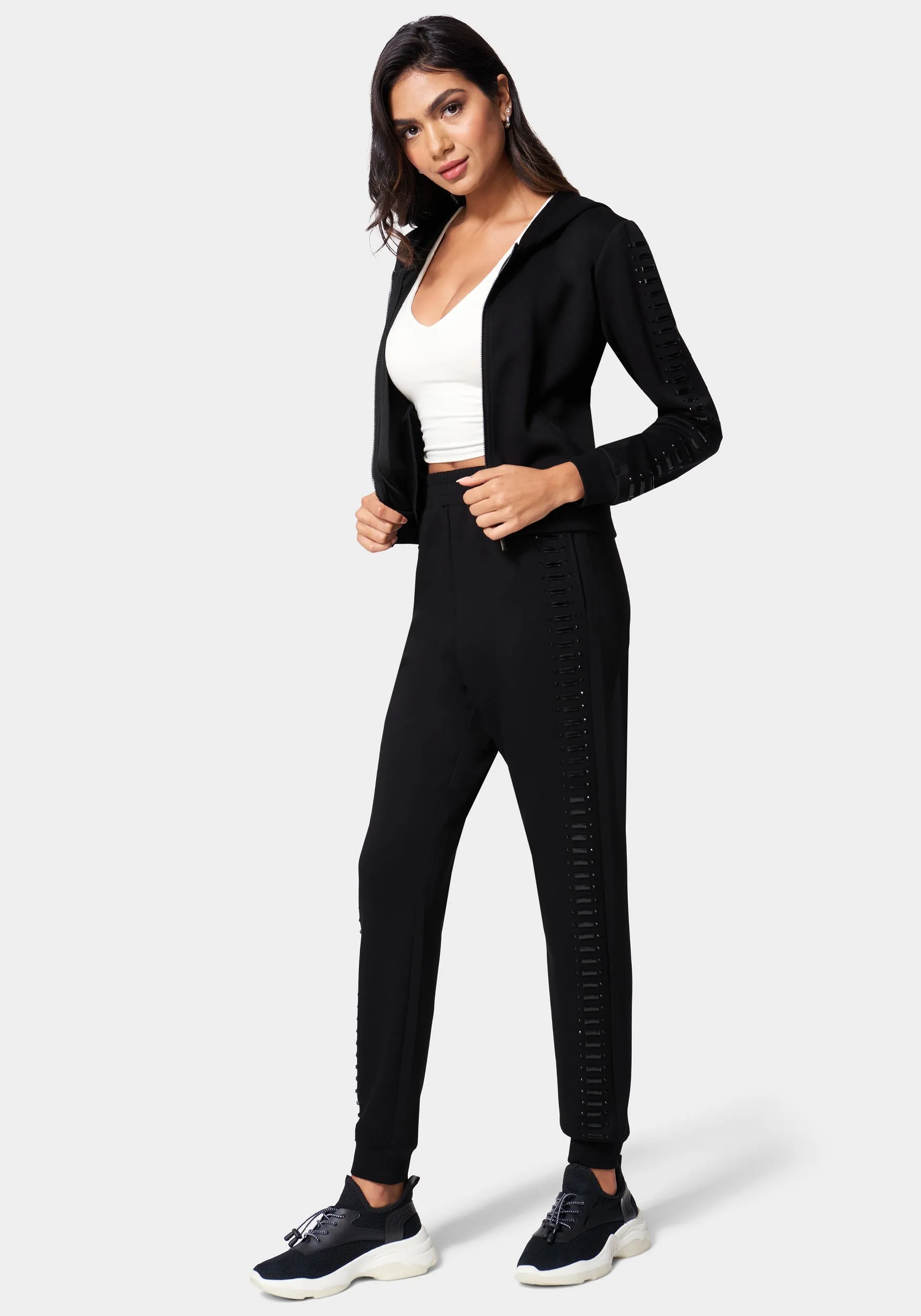 Scuba Embellished Jogger sold by Bebe product image thumbnail 3