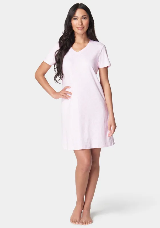 V-Neck Printed Logo Dormshirts sold by Bebe