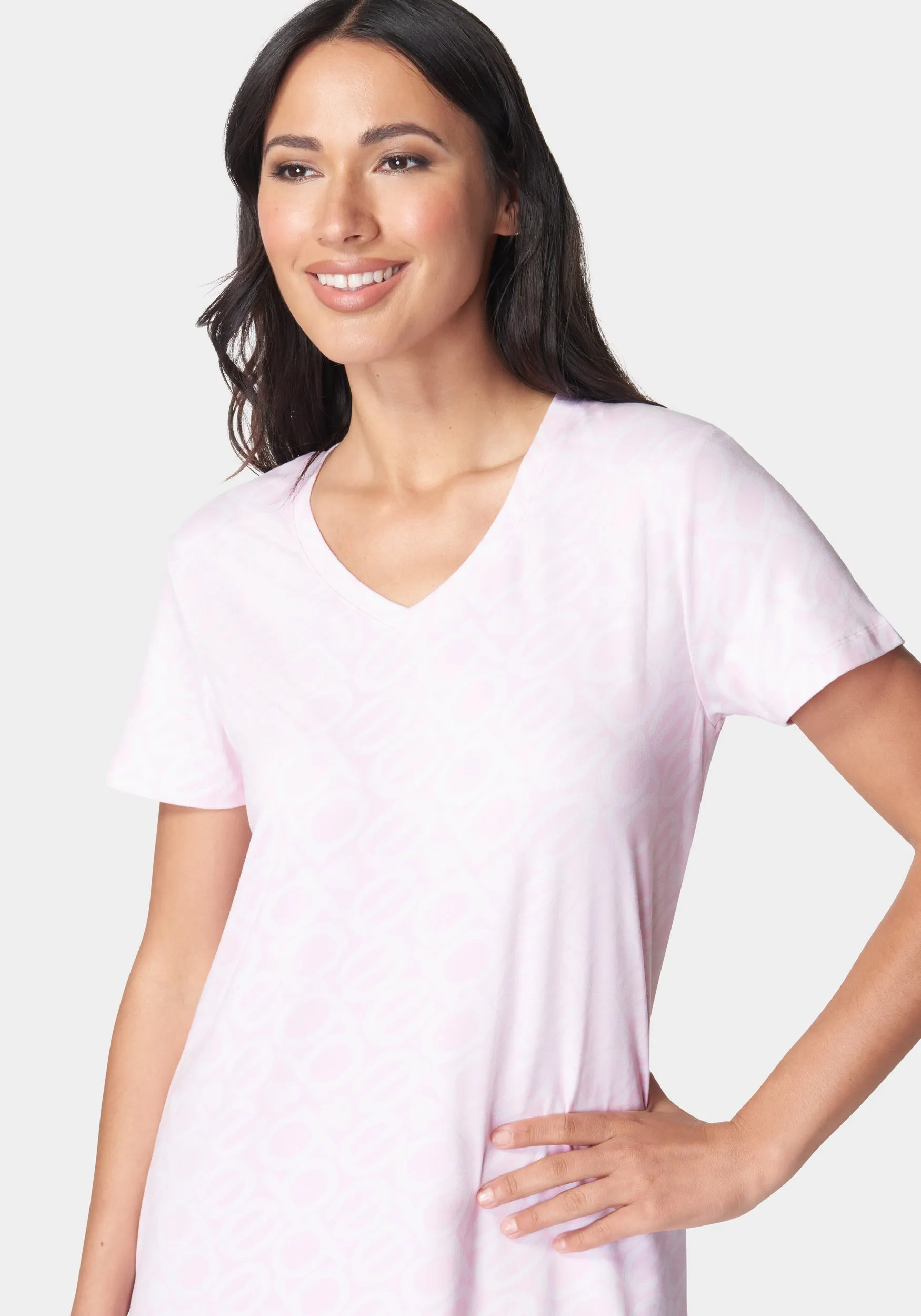 V-Neck Printed Logo Dormshirts sold by Bebe product image thumbnail 4