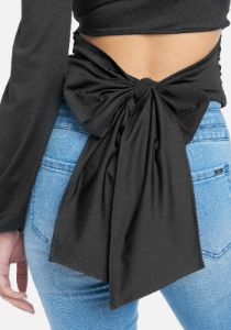 Keyhole Long Sleeve Top sold by Bebe