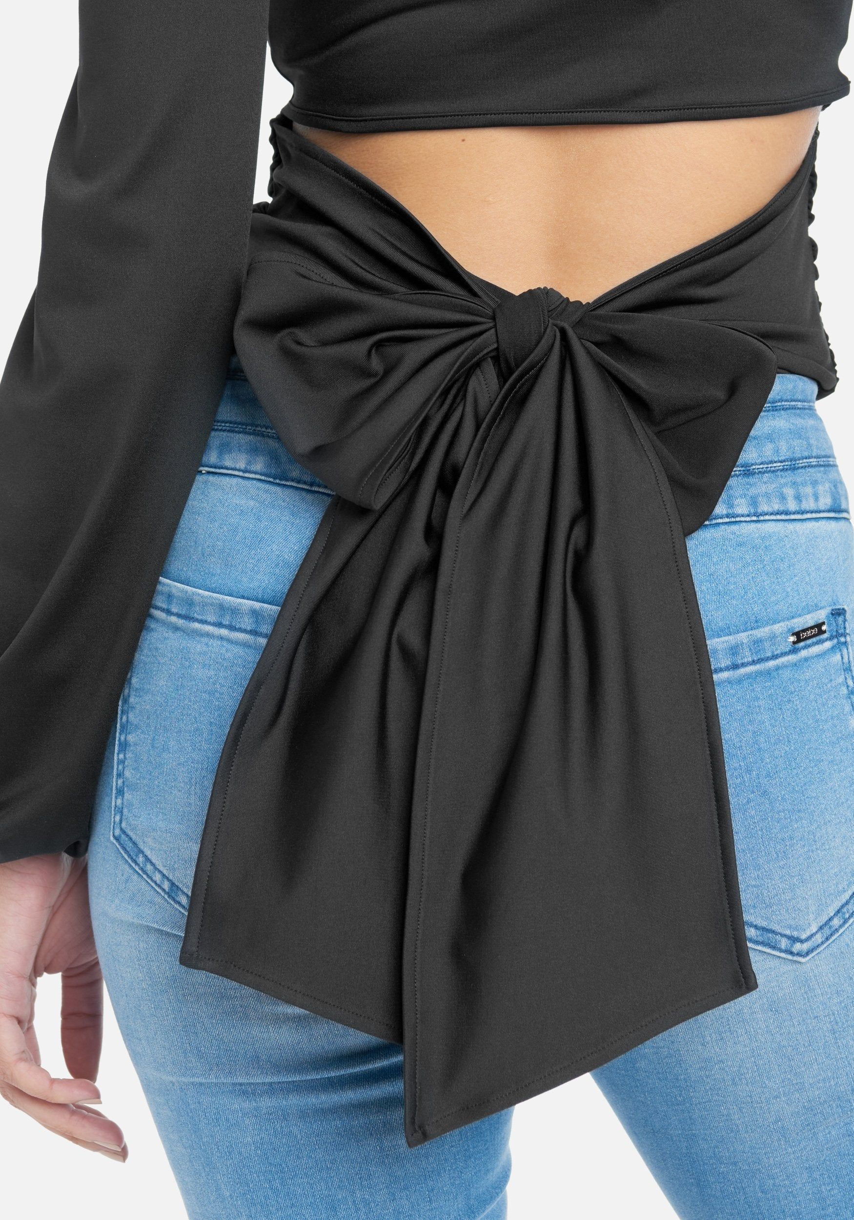 Keyhole Long Sleeve Top sold by Bebe product image thumbnail 4