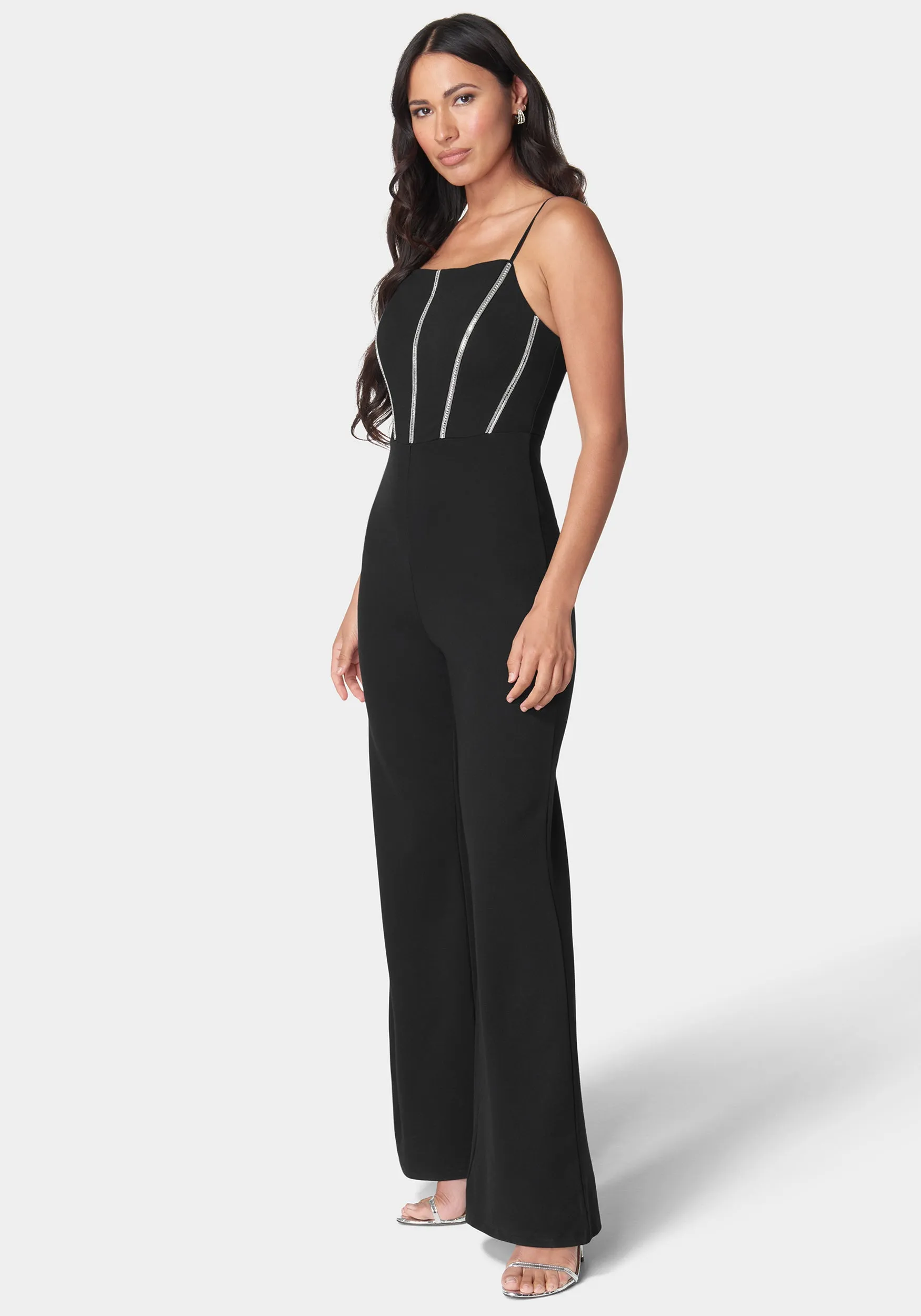 Embellished Corset Jumpsuit sold by Bebe product image thumbnail 2