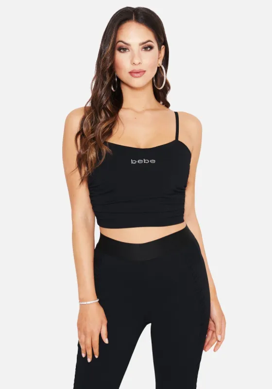 Bebe Logo Crop Top sold by Bebe
