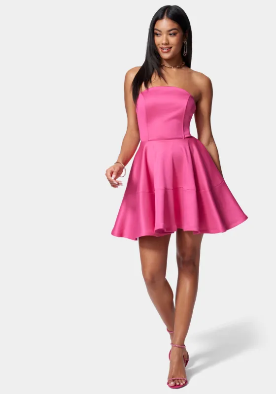 Cupcake Flare Mini Dress sold by Bebe
