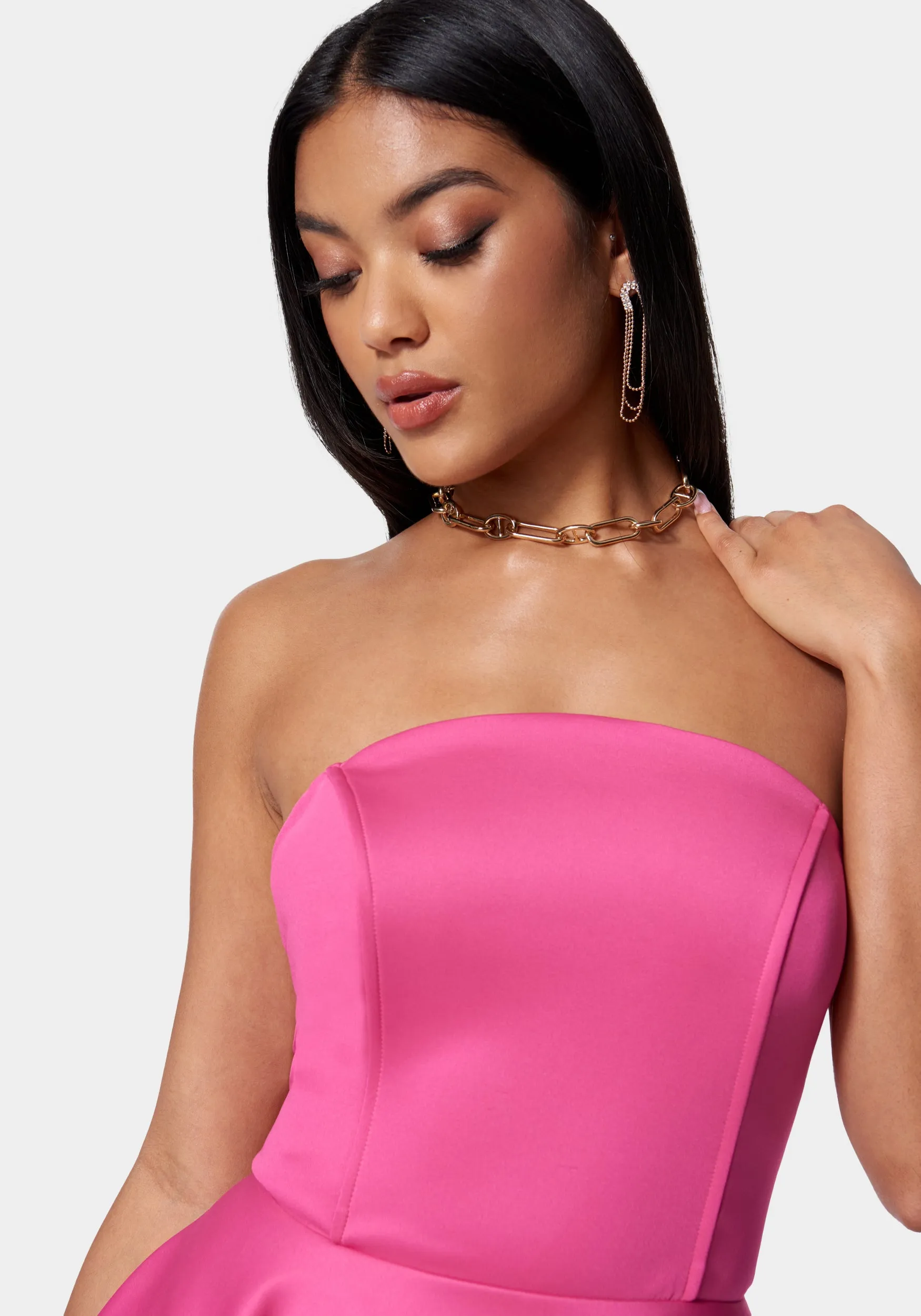 Cupcake Flare Mini Dress sold by Bebe product image thumbnail 4