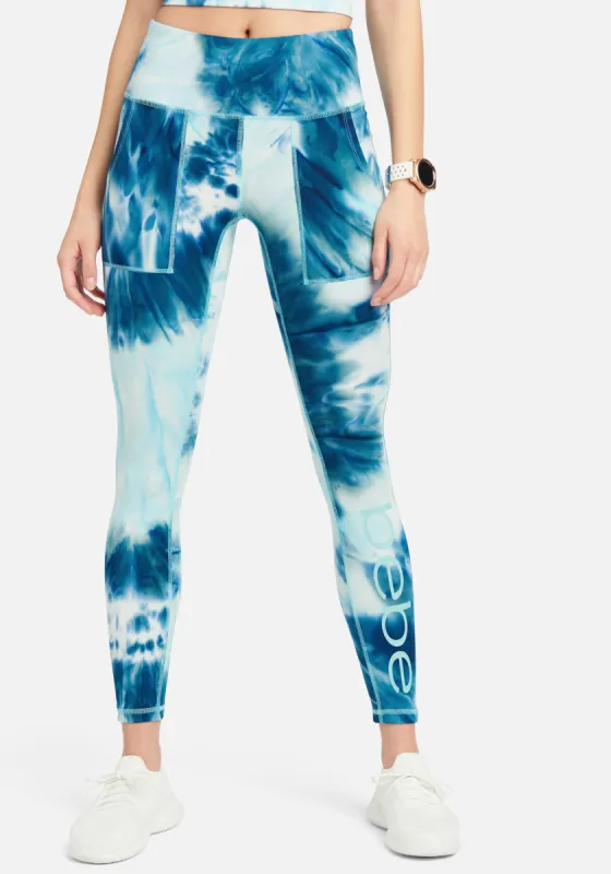 Bebe Tie Dye Pocket Legging sold by Bebe