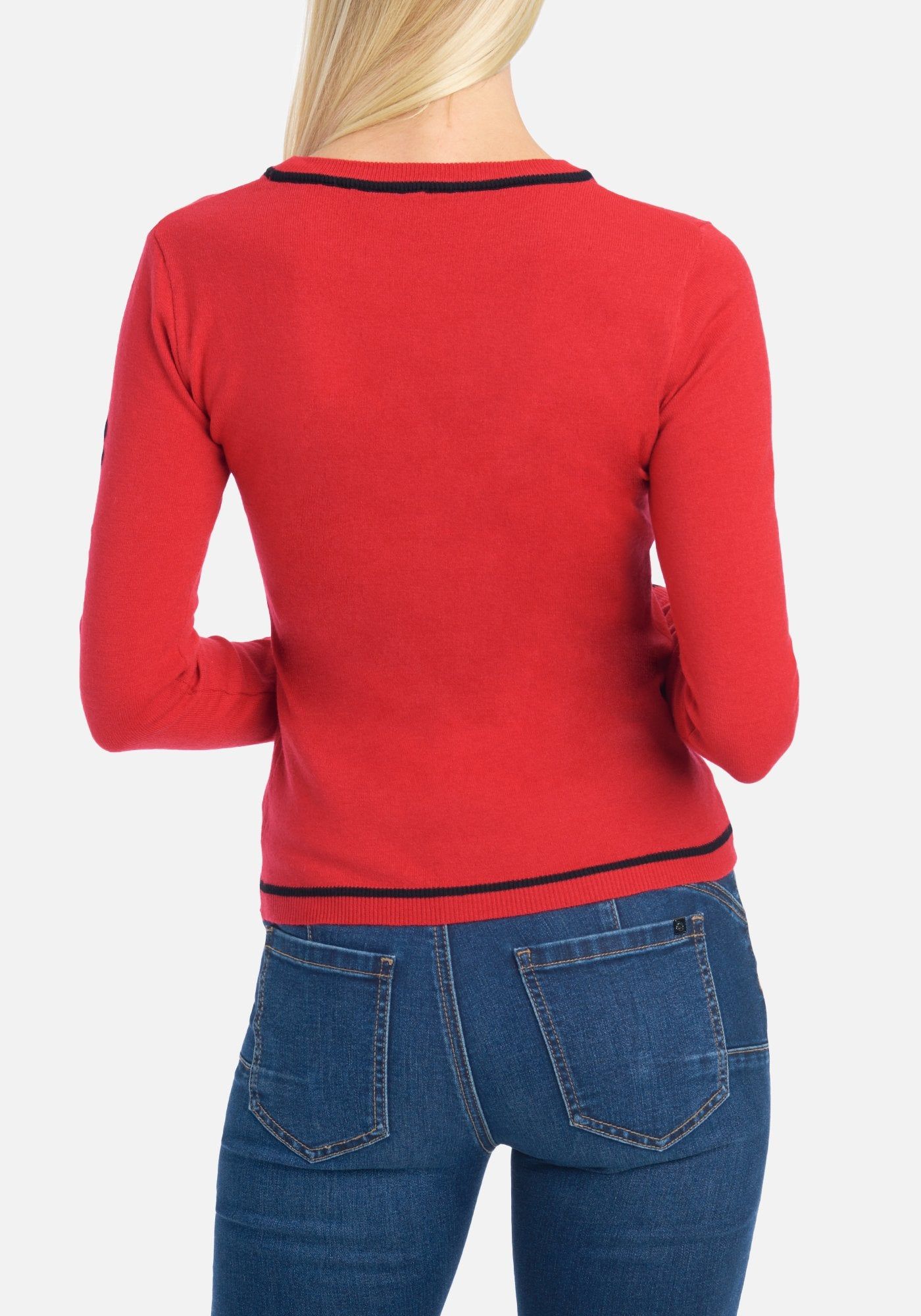 Bebe Logo Sleeve Knit Top sold by Bebe product image thumbnail 2