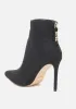 Dasha Stiletto Booties sold by Bebe