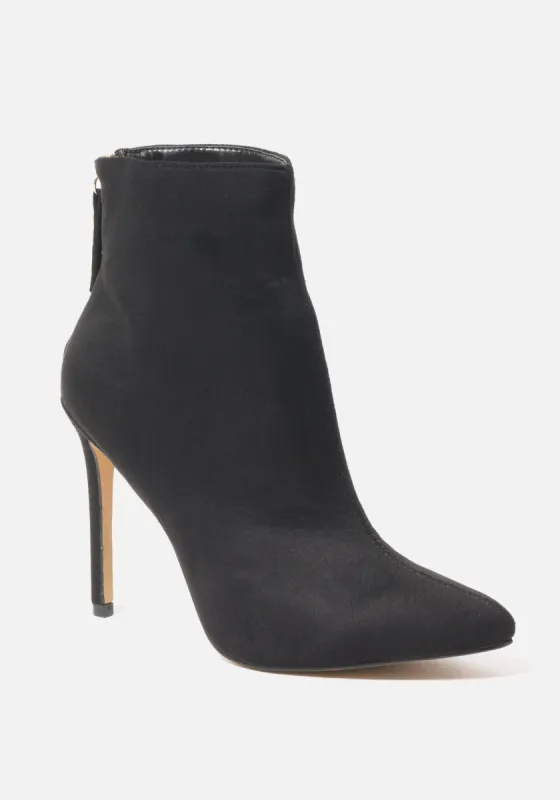 Dasha Stiletto Booties sold by Bebe