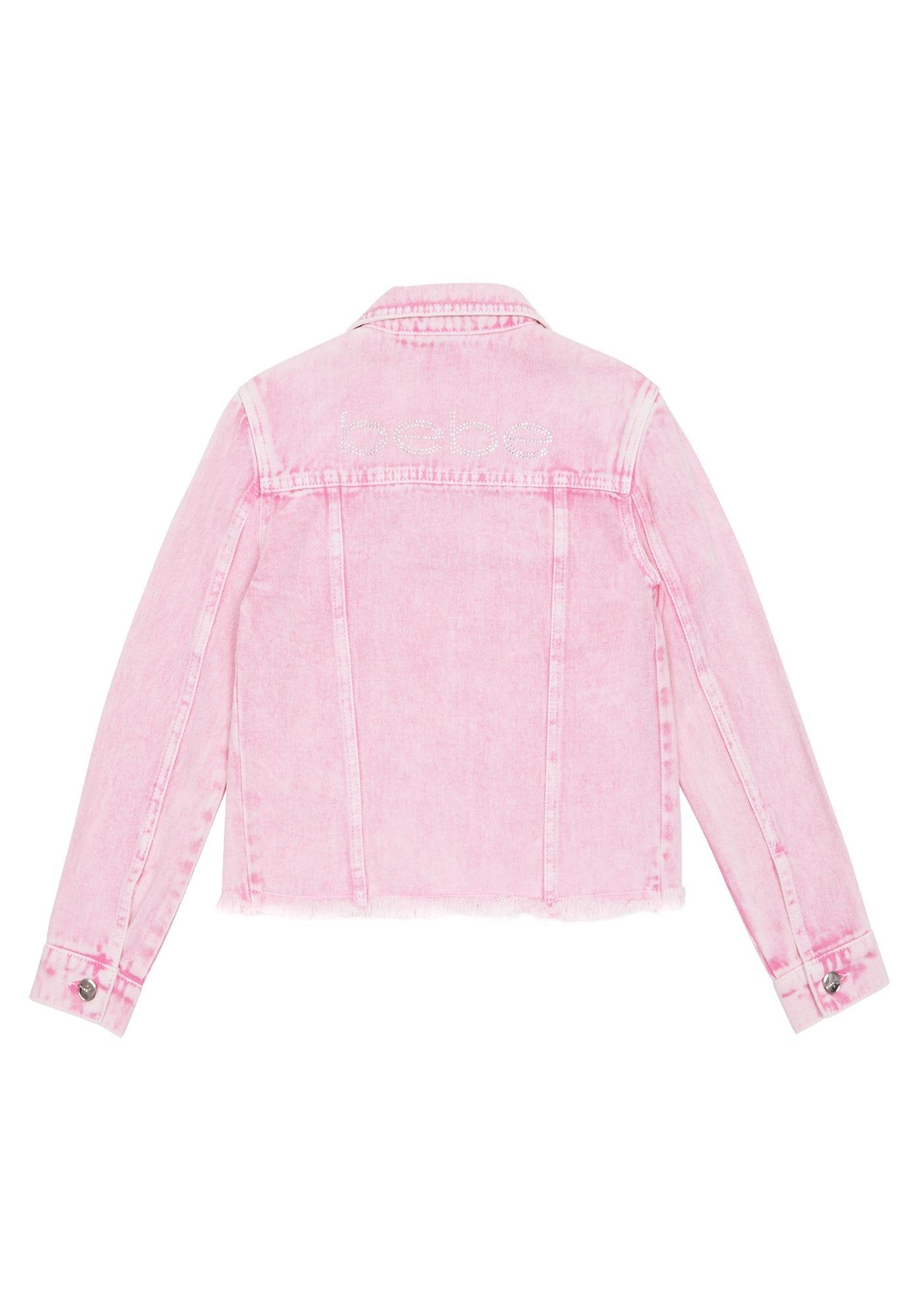 Girls Color Denim Jacket W/Stones sold by Bebe product image thumbnail 2
