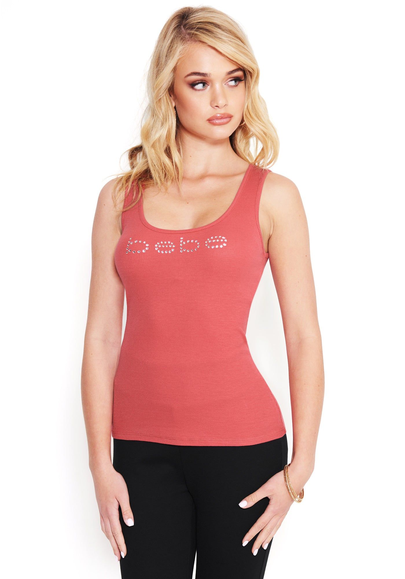 Logo Tank Top sold by Bebe