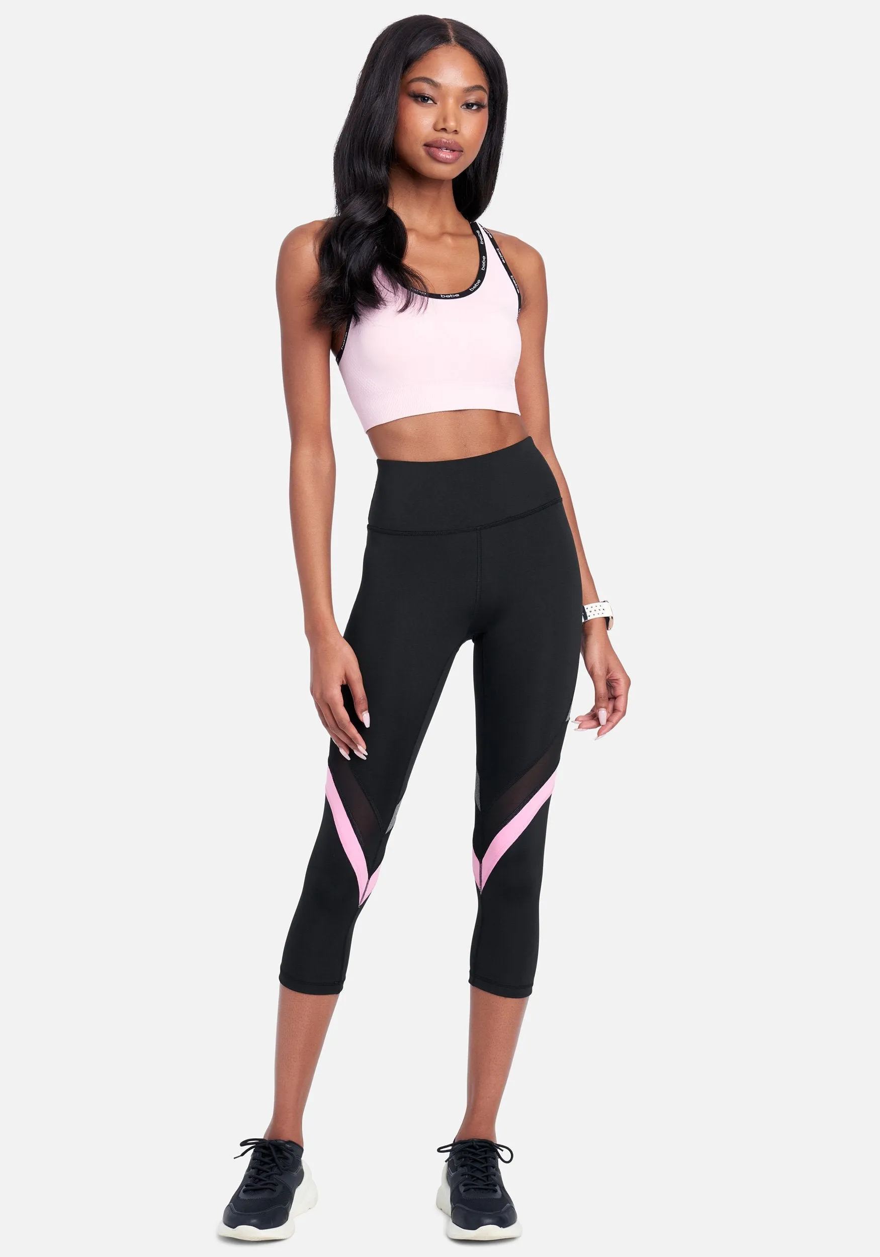 Bebe Colorblock Capri Legging sold by Bebe product image thumbnail 2