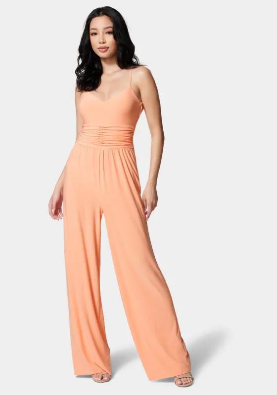 Strappy Back Jumpsuit sold by Bebe