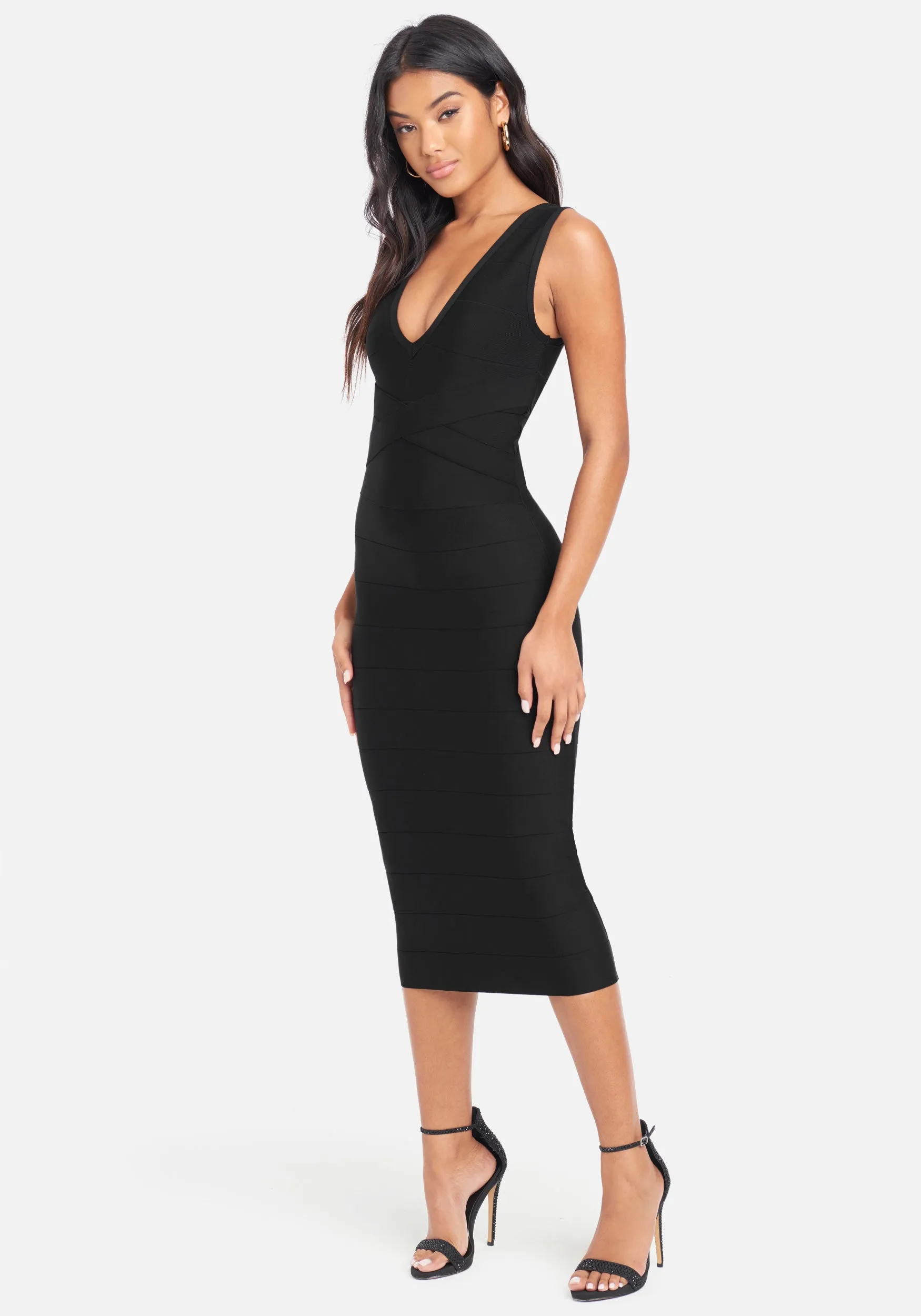 Bandage Midi Dress sold by Bebe product image thumbnail 2