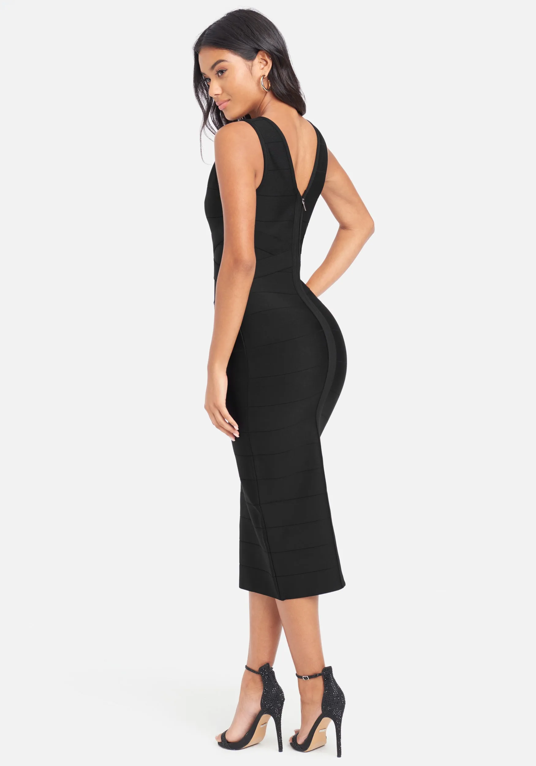 Bandage Midi Dress sold by Bebe product image thumbnail 3