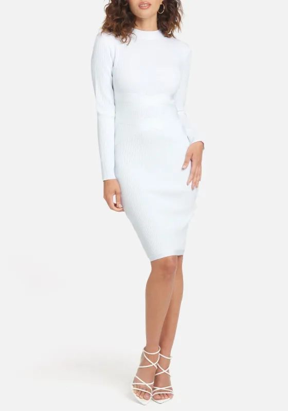 Bandage Waist Dress sold by Bebe