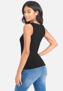 Basic Knit Tank Top sold by Bebe