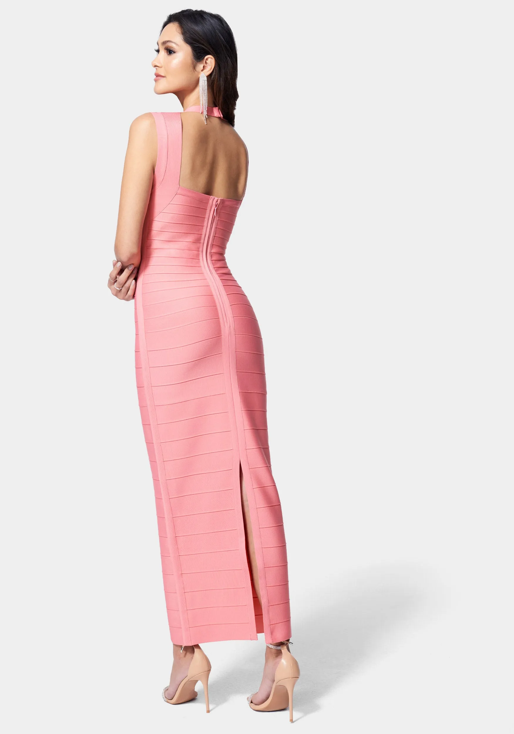 Luxe Bandage Sweetheart Neck Gown sold by Bebe product image thumbnail 3