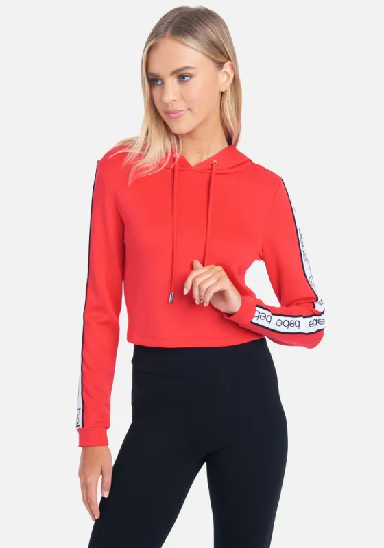 Bebe Logo Side Taping Hoodie sold by Bebe
