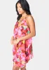 Printed Drape Shift Dress sold by Bebe
