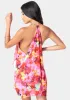 Printed Drape Shift Dress sold by Bebe