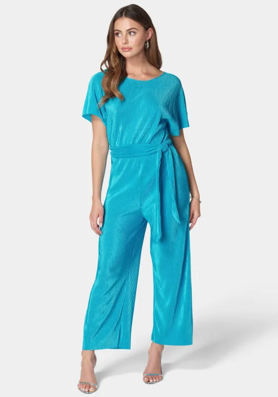 Plissé Culotte Jumpsuit sold by Bebe