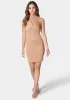 Cross Front Halter Neck Mini Dress sold by Bebe