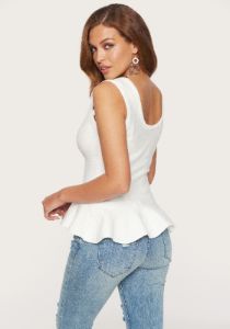Bandage Peplum Top sold by Bebe