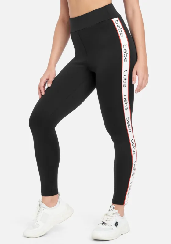 Bebe Logo Side Taping Legging sold by Bebe
