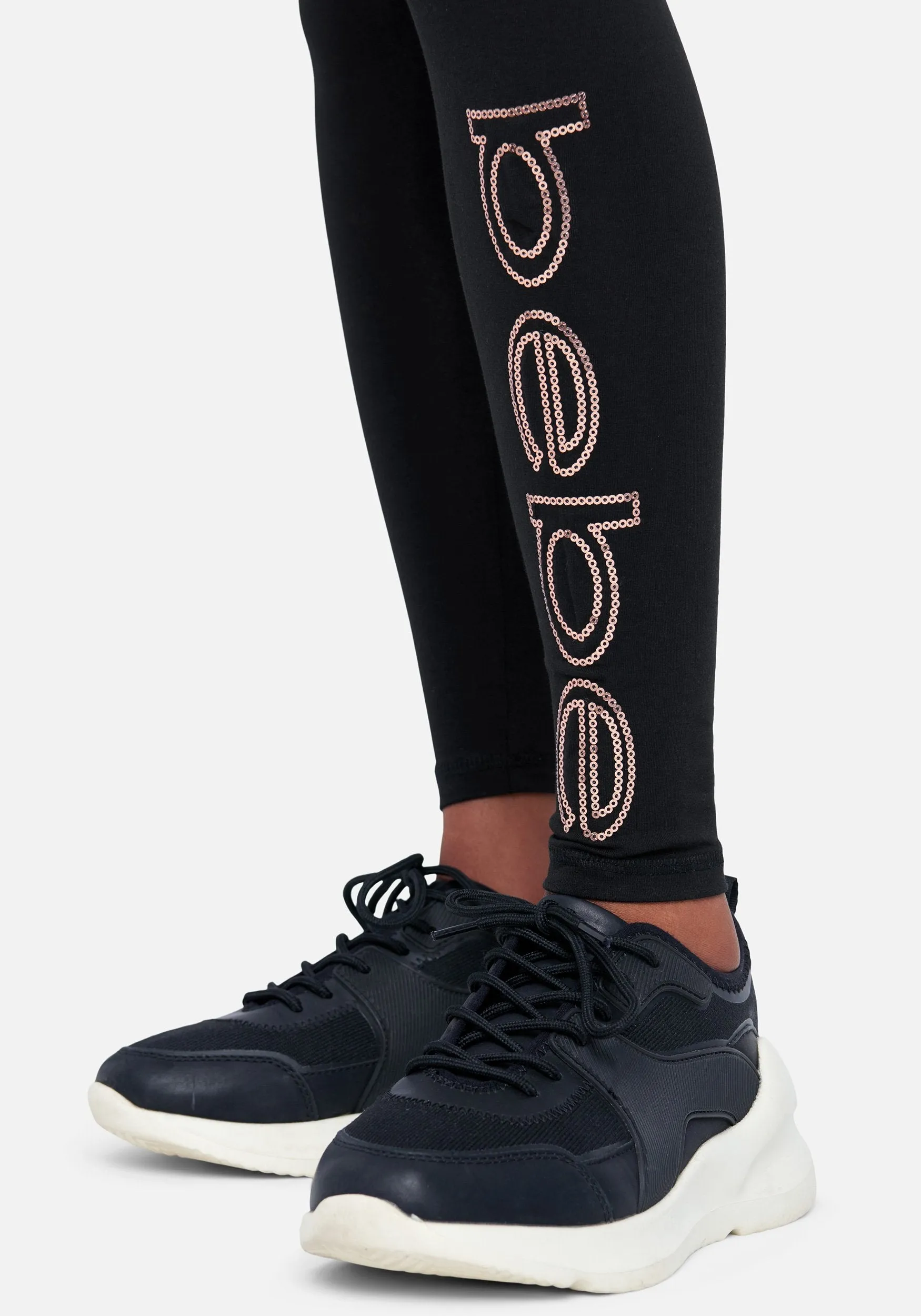 Bebe Sport Sequin Logo Legging sold by Bebe product image thumbnail 4