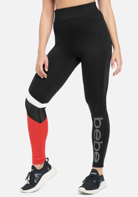 Bebe Logo Color Blocked Legging sold by Bebe