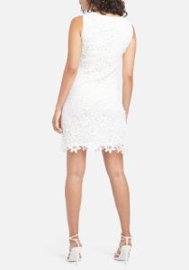 Allover Sleeveless Lace Dress sold by Bebe
