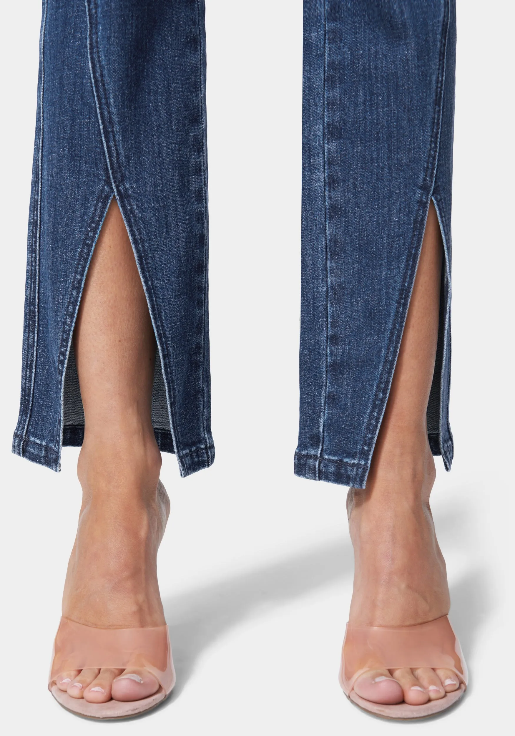 Slit Hem Slim Jean sold by Bebe product image thumbnail 4