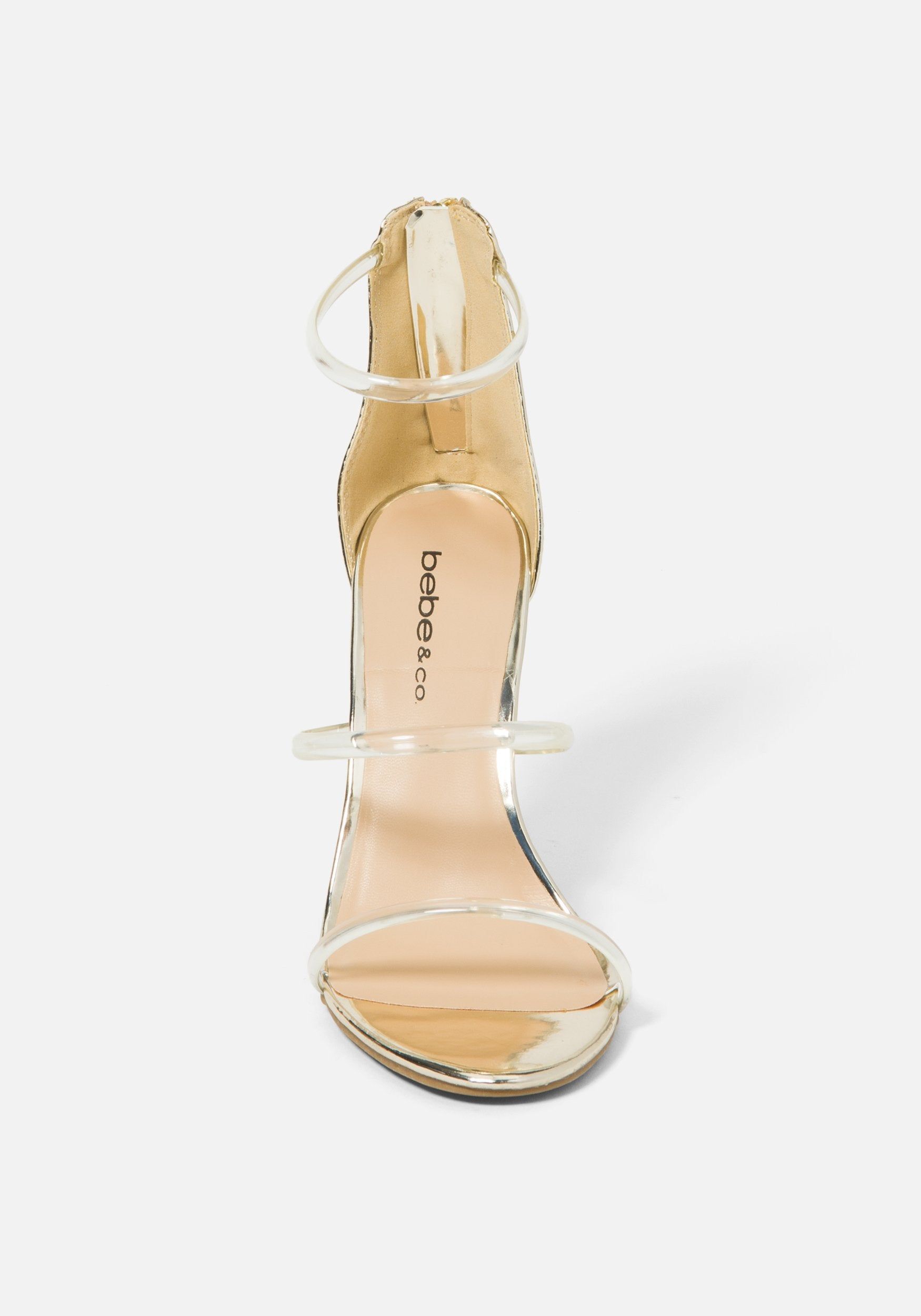 Berdine C Clear Strappy Heels sold by Bebe product image thumbnail 4