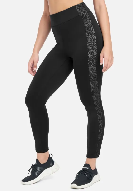 Bebe Logo Mesh Legging sold by Bebe