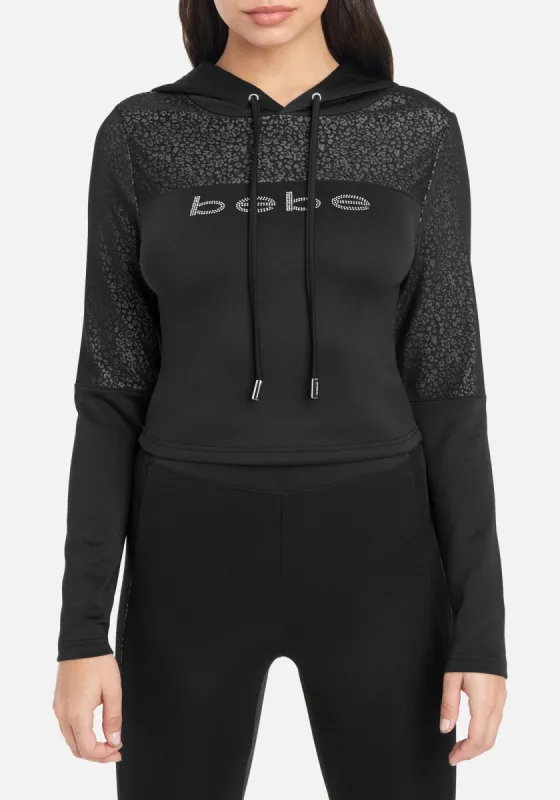 Bebe Logo Mesh Hoodie sold by Bebe