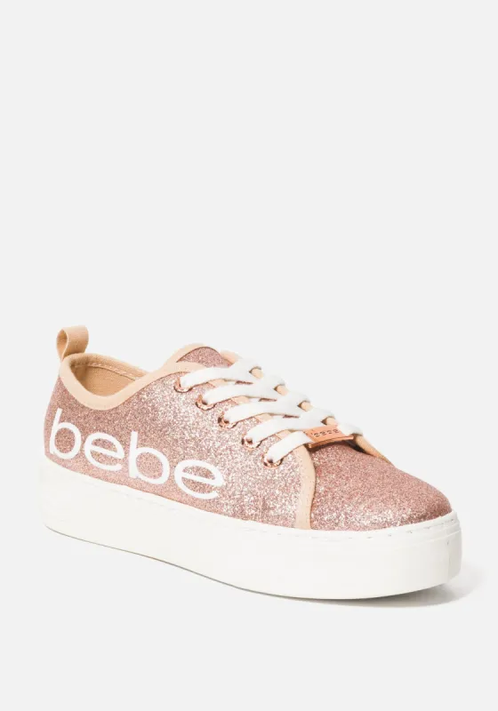 Dovie Bebe Logo Sneakers sold by Bebe