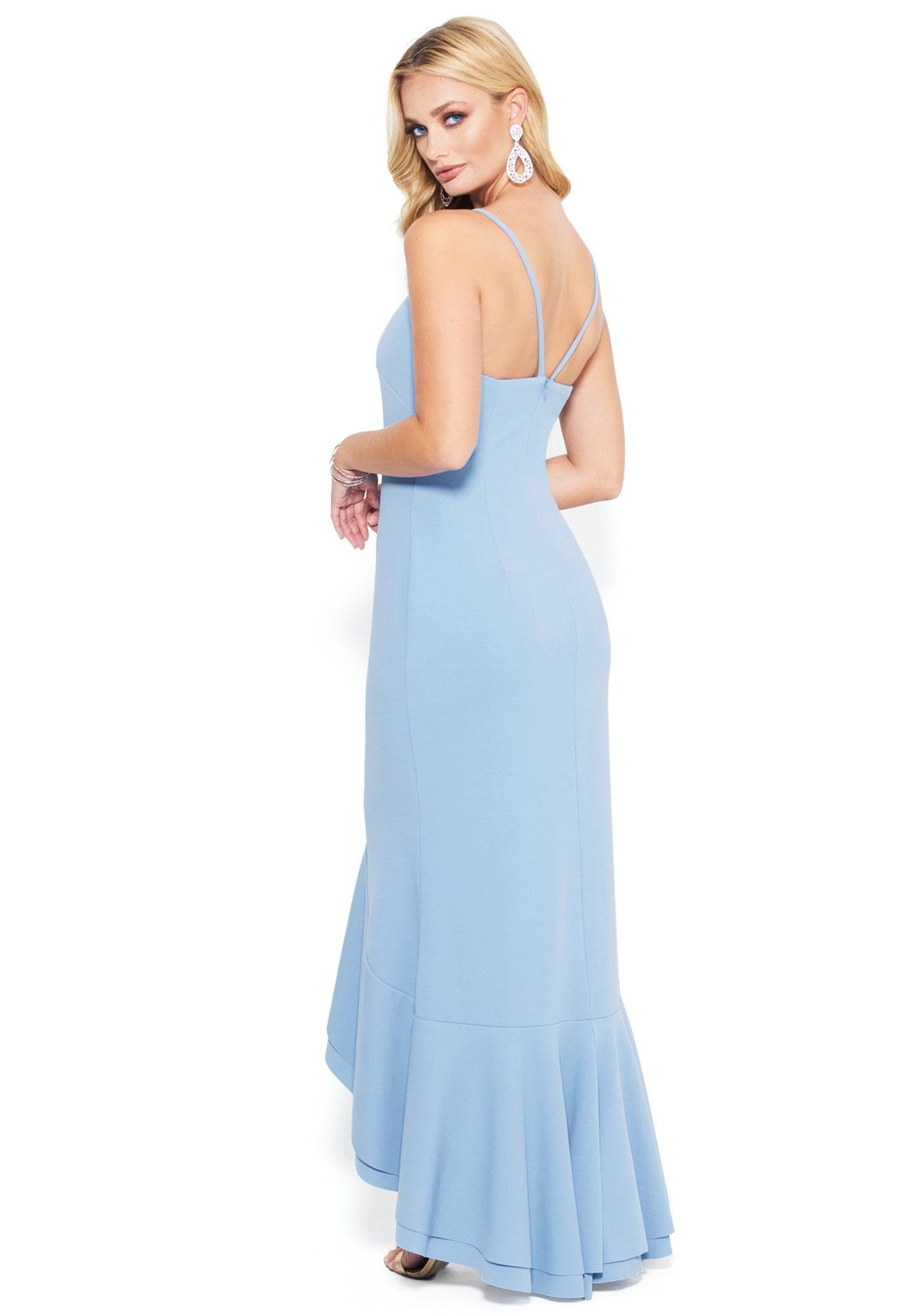 Flounce Strappy Maxi Dress sold by Bebe product image thumbnail 3