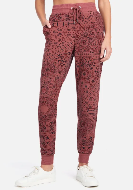 Bandana Print Jogger sold by Bebe
