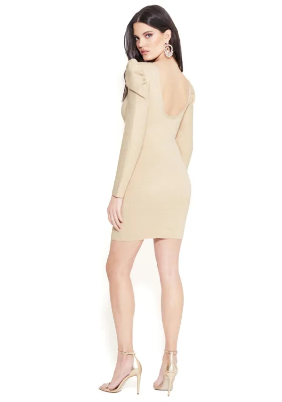 Drape Open Back Dress sold by Bebe