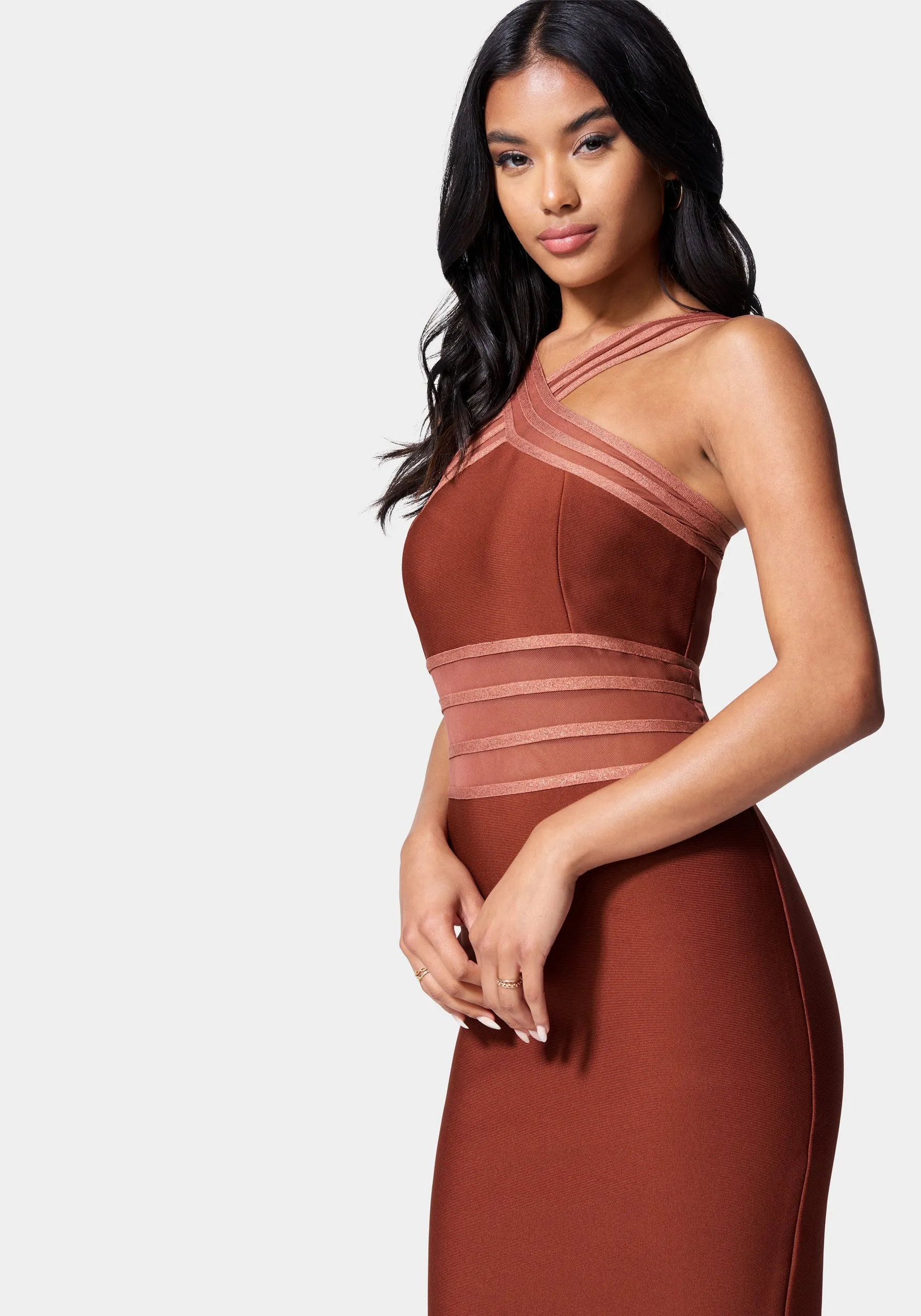 Bandage Cross Front Dress sold by Bebe product image thumbnail 2