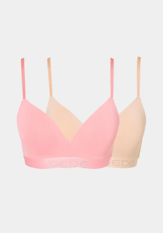 Two Pack Wire Free Microfiber Bras sold by Bebe