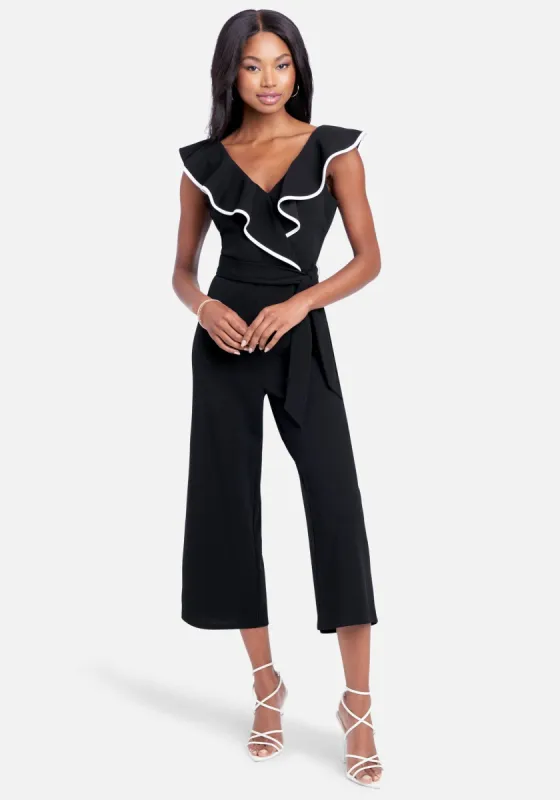 Flutter Sleeve Jumpsuit sold by Bebe