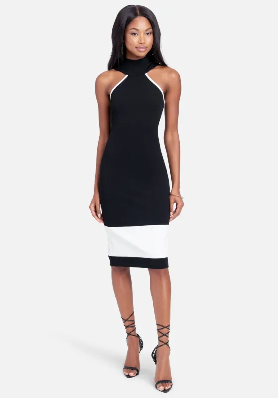 Halterneck Bodycon Midi sold by Bebe