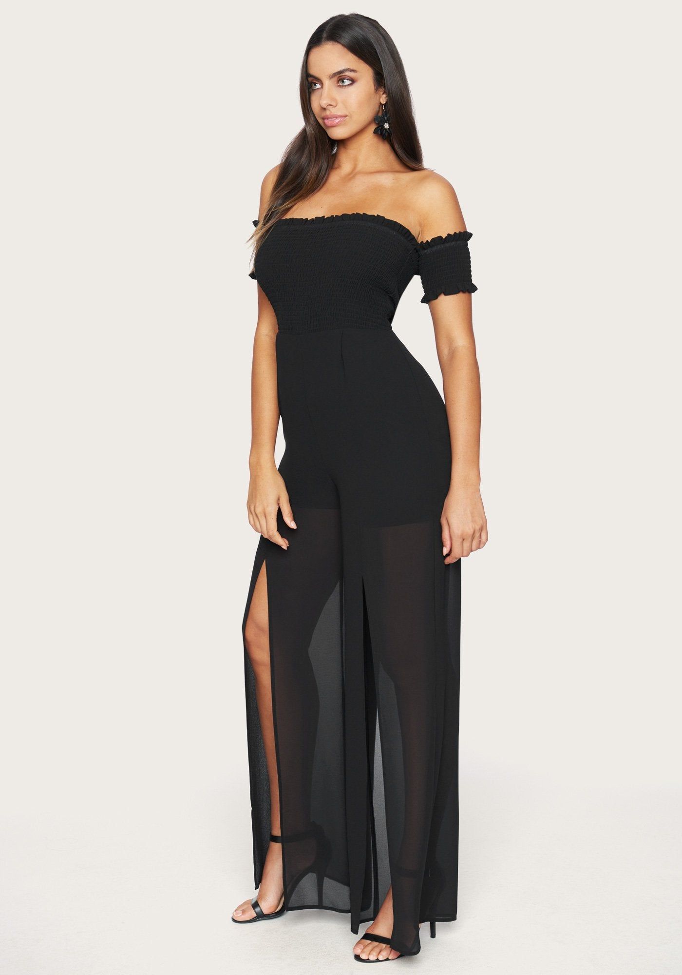 Off Shoulder Jumpsuit sold by Bebe product image thumbnail 2