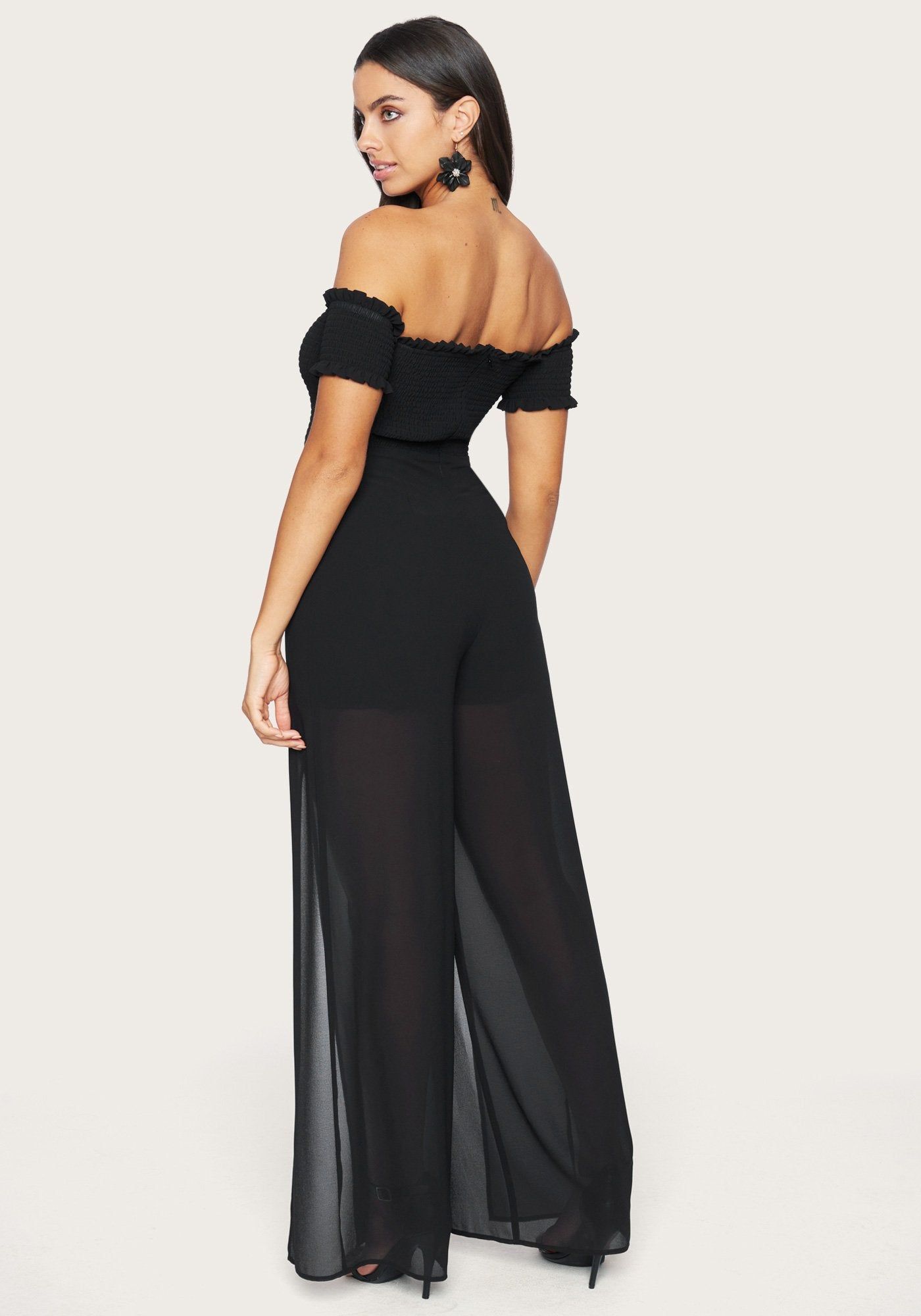 Off Shoulder Jumpsuit sold by Bebe product image thumbnail 3