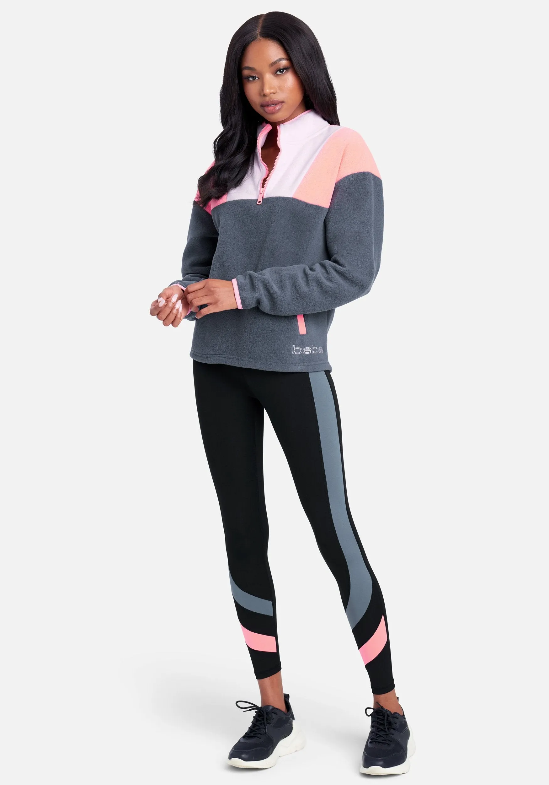 Bebe Sport Color Block Legging sold by Bebe product image thumbnail 2